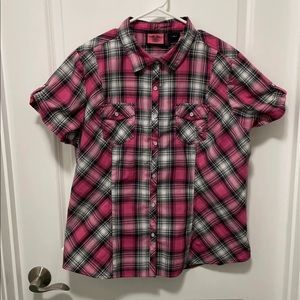 Harley Davidson Flannel Tshirt